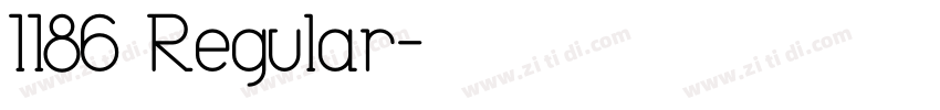 0075 Regular字体转换